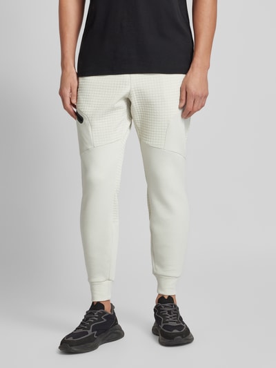 Under Armour Relaxed Fit Sweatpants mit Reißverschlusstasche Offwhite 4