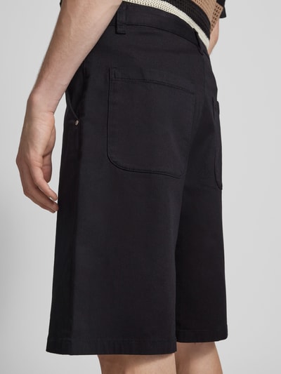 REVIEW Bermuda met steekzakken Zwart - 3