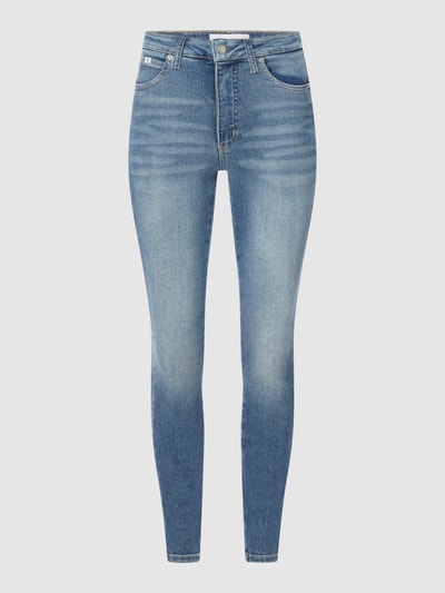 Calvin Klein Jeans Super Skinny Fit High Rise Jeans mit Stretch-Anteil  Jeansblau 1