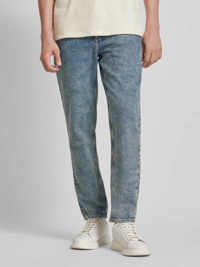 American Vintage Jeans in used-look, model 'JOYBIRD' Blauw - 4