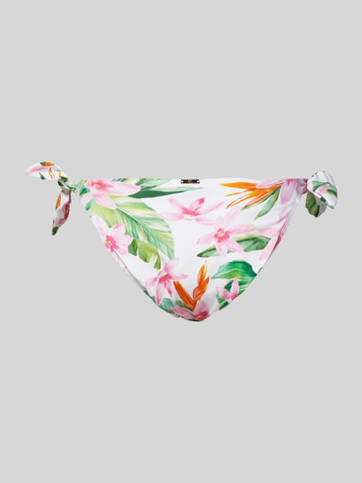 Lauren Ralph Lauren Bikini-Hose mit floralem Muster Weiss 3