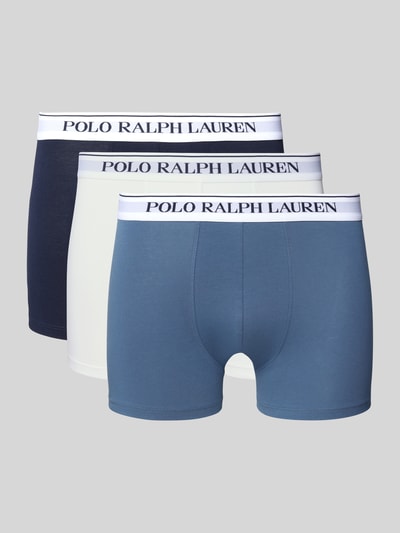 Polo Ralph Lauren Underwear Obcisłe bokserki z paskiem z logo w zestawie 3 szt. Niebieski 1