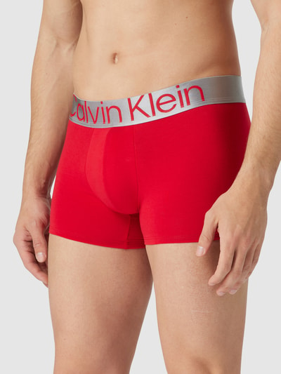 Calvin Klein Underwear Trunks mit Label-Schriftzug Mittelgrau 3