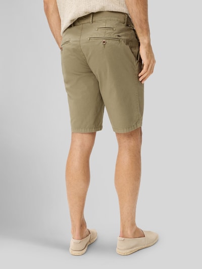 Brax Regular Fit Bermuda aus Baumwoll-Mix Hellgruen 5