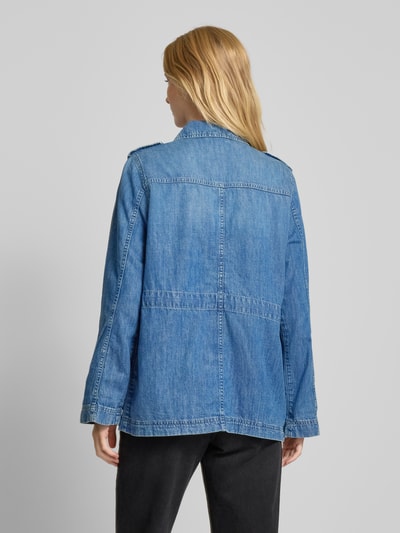 Only Jeansjacke mit Kimonoärmeln Modell 'KENYA' Jeansblau 5