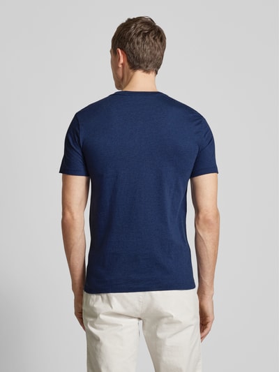 Polo Ralph Lauren T-Shirt mit Label-Stitching Marine Melange 5