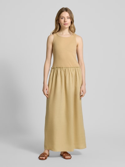 MAX&Co. Leinenkleid im Stufen-Look Modell 'MELLE' Sand 4