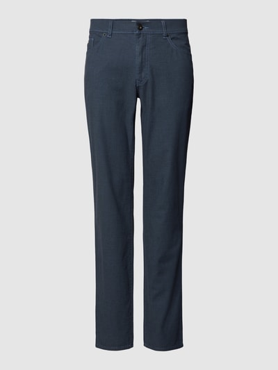 Brax Stoffen broek in 5-pocketmodel, model 'CADIZ' Marineblauw - 2