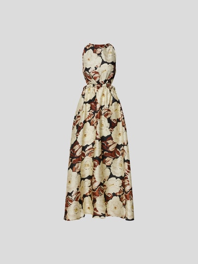 Sir Seidenkleid mit floralem Allover-Muster MULTI STYLEBOP 2