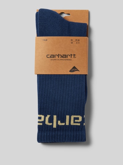 Carhartt Work In Progress Socken mit Label-Schriftzug Royal 3