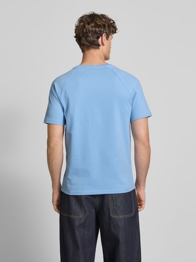 REVIEW T-Shirt mit Rundhalsausschnitt Hellblau 5