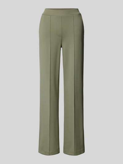 Smith and Soul Hose mit Längsnähten und elastischem Bund Khaki 2