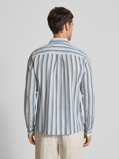 Scotch & Soda Freizeithemd mit Knopfleiste Lavender 5