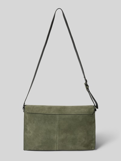 LIEBESKIND BERLIN Handtasche aus Leder mit Label-Detail Modell 'LORA' Oliv 5