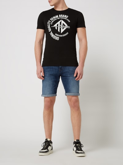 Tom Tailor Denim Regular Fit Jeansshorts mit Stretch-Anteil Jeansblau 1