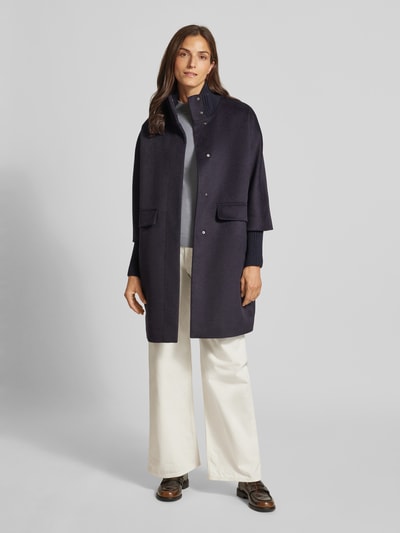 comma Jas met opstaande kraag Donkerblauw - 1