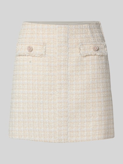 Guess Minirok in bouclélook, model 'DAPHNEE' Offwhite - 2