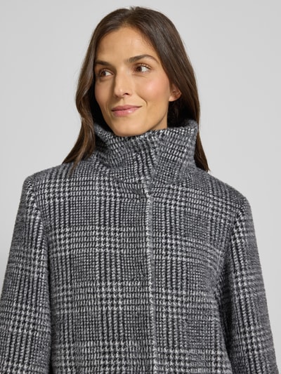 s.Oliver BLACK LABEL Kurtka o kroju regular fit z długimi mankietami z prążkowanej dzianiny Antracytowy 3