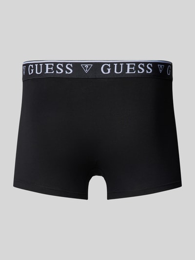 Guess Trunks mit Label-Bund im 5er-Pack Black 3