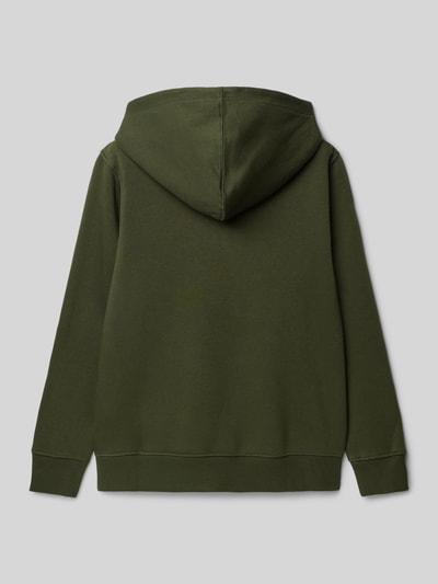 Jack & Jones Hoodie met kangoeroezak Olijfgroen - 3