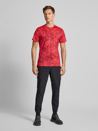 Under Armour Relaxed Fit Trainingshose mit Label-Print Modell 'Vibe' Black 1