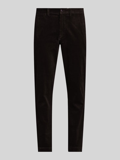 Polo Ralph Lauren Straight Fit Cordhose aus Baumwoll-Mix Black 2