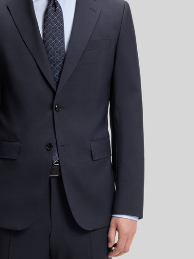 BOSS Slim Fit Anzug aus reiner Schurwolle Modell 'H-HUGE-2PCS-263' Marine 7