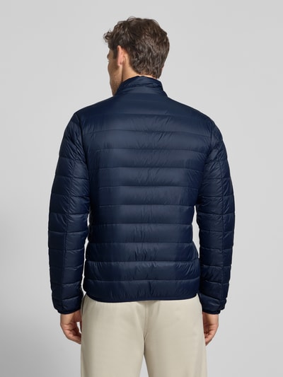 EA7 Emporio Armani Donsjack met labelprint, model 'TRAIN CORE' Donkerblauw - 5