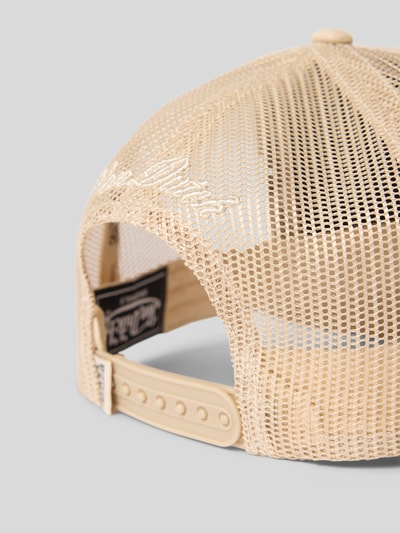 Produktfoto, Trucker Cap mit Logo-Stitching von Von Dutch, mieszanka bawełny, wyhaftowane logo, regulowane zapięcie, siateczka