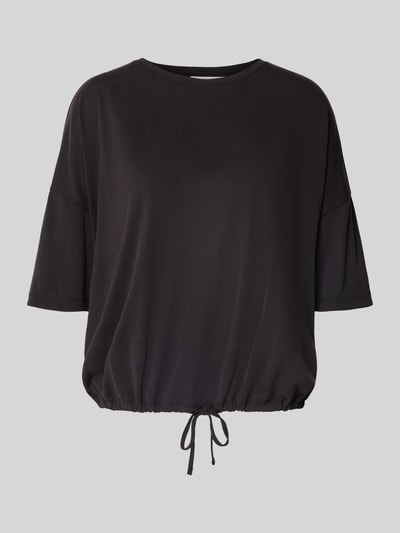 Christian Berg Woman T-shirt z okrągłym dekoltem i obniżonymi ramionami Czarny 2