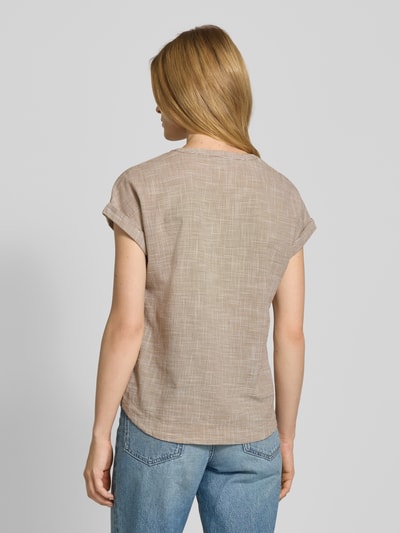 Tom Tailor Regular Fit Bluse aus reiner Baumwolle Oliv 5