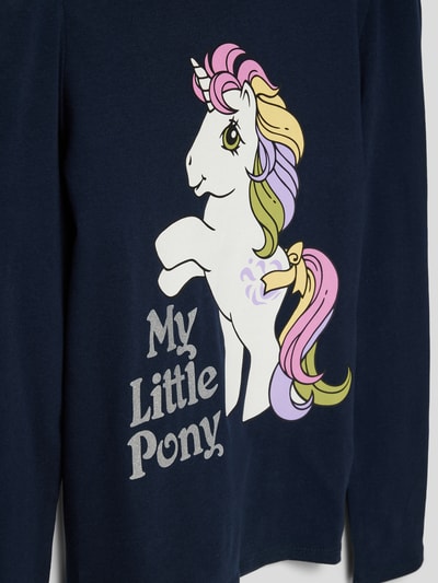 NAME IT Longsleeve mit Motiv-Print Marine 2