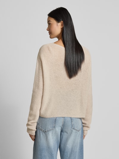 Drykorn Strickpullover aus Alpaka-Mix Modell 'IMENY' Sand 5