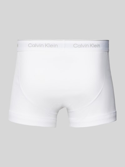 Calvin Klein Underwear Obcisłe bokserki z paskiem z logo w zestawie 3 szt. Jasnoszary 3