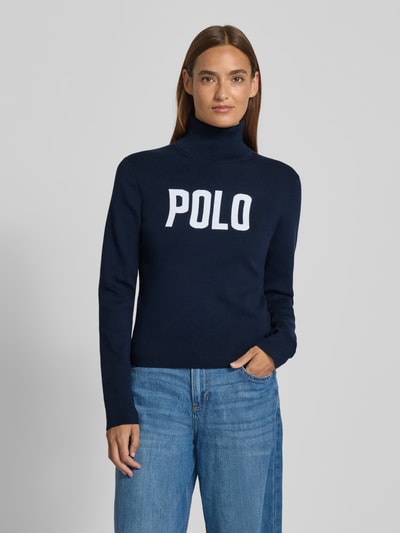 Polo Ralph Lauren Strickpullover mit Label-Print Marine 4