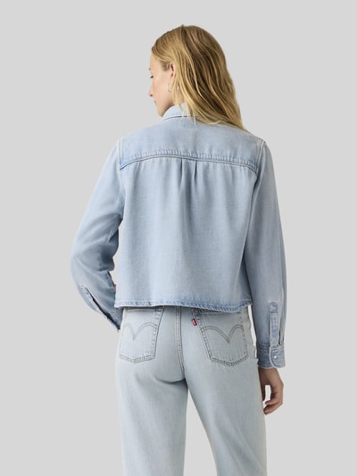 Levi's® 300 relaxed fit jeanshemd van mix van katoen en lyocell Lichtblauw - 4
