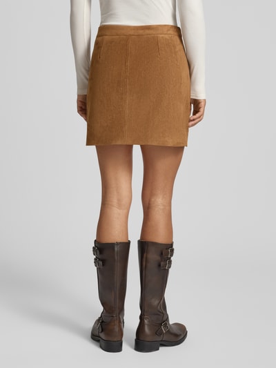 LeGer by Lena Gercke Minirock in Leder-Optik Modell 'Eike' Cognac 5