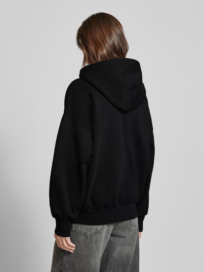 FIRE + ICE Hoodie mit Strasssteinbesatz Modell 'NELLY' Black 5