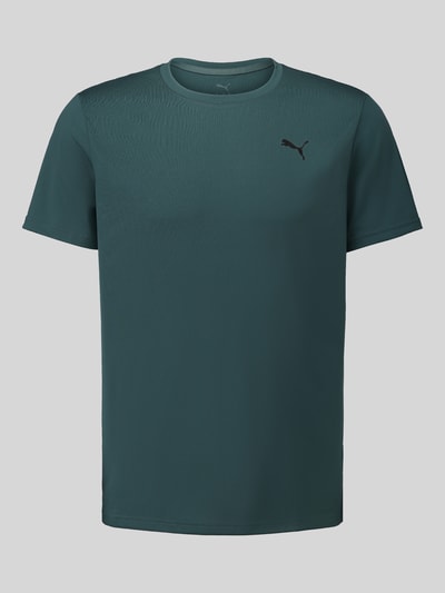PUMA Performance Regular Fit sport-t-shirt met logoprint Donkergroen - 2