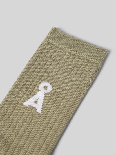 Armedangels Socken mit Logo-Detail Modell 'SAAMUS' Mint 2