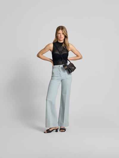 Victoria Beckham Body in Strick-Optik Black 1