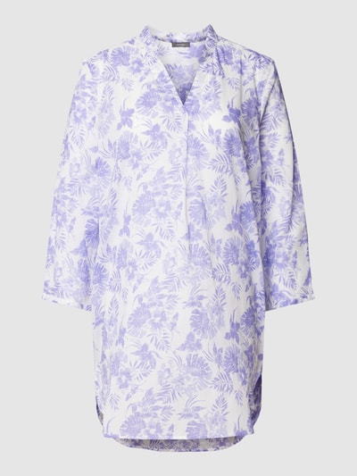 Montego Blouse met bloemmotief Lavendel - 2