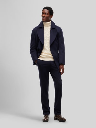 Tommy Hilfiger Regular Fit Rollkragenpullover aus Woll-Kaschmir-Mix Ecru 1