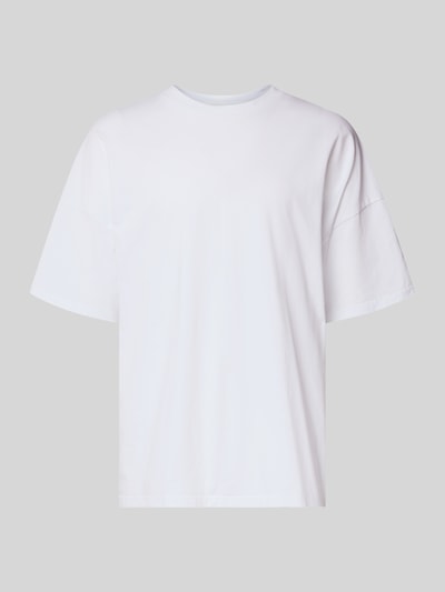 Produktfoto, Herren T-Shirt mit Rundhalsausschnitt Modell 'FIZVALLEY' von American Vintage aus Reine Baumwolle, weiß, Loose-Fit, glatte Textur.