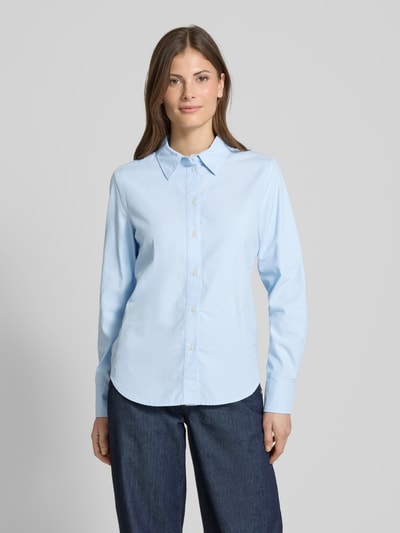 Marc O'Polo Regular fit overhemdblouse van puur katoen Lichtblauw - 4