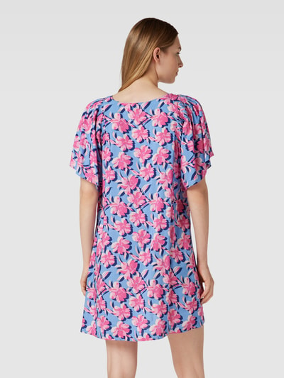 Esprit Mini-jurk met all-over print, model 'PALACE' Oceaanblauw - 5