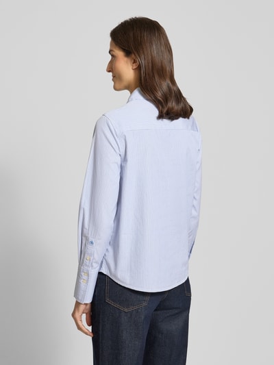 Scotch & Soda Regular fit blouse met streepmotief Lichtblauw - 5