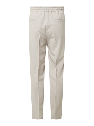 Z Zegna Bundfaltenhose mit Stretch-Anteil  Beige 3