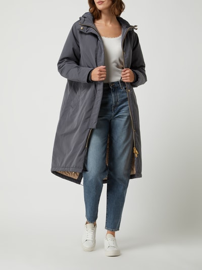 Scotch & Soda Parka met wattering  Antraciet - 4