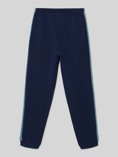 Lacoste Regular fit sweatpants met logobadge Marineblauw - 3